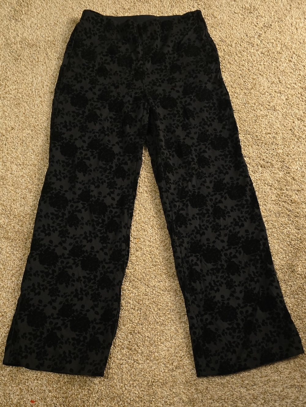 Rachel Zoe Black Wide Leg Trousers